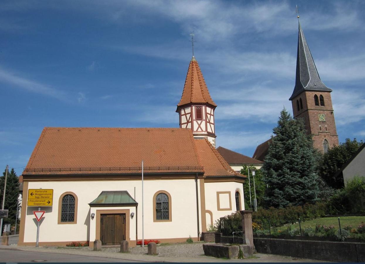 Ferienwohnung Zwischen Rhein Und Schwarzwald Bischweier Экстерьер фото